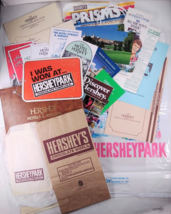 Lot of Hershey Memorabilia Park, Hotel, Chocolate World - Pamphlets Shopping Bag - £18.89 GBP