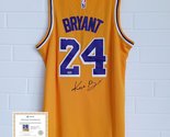 Kobe Bryant Signed Autographed Los Angeles Lakers Yellow Jersey (2019) COA - $775.00