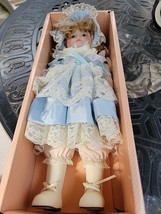 Vintage Porcelain Doll Soft Body Porcelain Hands, Legs, Head 21” Tall - $75.76 MXN