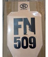 FN 509 Wall Sign Target Style 29&quot; HUGE Carry the Future firearms Metal t... - $252.12 CAD