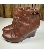 Tory Burch Milan 85mm Wedge Bootie / Women’s size 6.5 - $640.87 MXN
