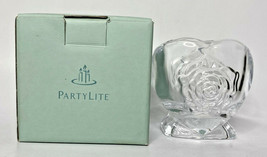 PartyLite Roseheart Votive Candle Holder Rare Retired NIB P16B/P7526 - £15.68 GBP