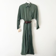 NWT Vtg Women’s Rabbit Rabbit Rabbit Designs Green Dress Petite 11-12 No... - £39.04 GBP