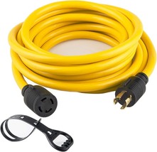 40FT Heavy Duty Generator Locking Power Cord NEMA L14-30P/L14-30R,4X10 G... - $103.99