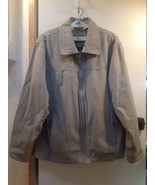 Cabela&#39;s Mens 100% Cotton Canvas Work Truckers Coat Size Small Lined Beige - $33.93 CAD