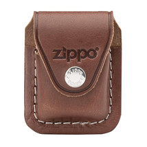 Zippo - Brown Lighter Pouch with Clip - LPCB - £11.30 GBP