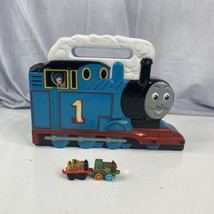 Thomas The Tank Engine ERTL Carrying Case &amp; Two Mini Trains - $14.89