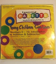 Usborne Learning Wrap ups Palette Discs Math NUMERATION Level 1 Step 1 A... - £10.27 GBP