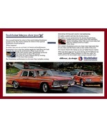 1964 STUDEBAKER CRUISER & AVANTI VINTAGE ANNONCE COULEUR ORIGINALE - GRANDE... - $19.21