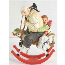 Norman Rockwell Ornament Collection GRAMPS AT THE REINS 1987 Christmas Club - £18.43 GBP