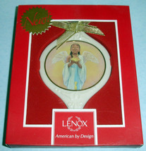 Thomas Blackshear Ebony Visions The Hope Angel Ornament by Lenox New - £39.32 GBP