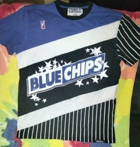 Post Game Blue Chips T Shirt Large As Is Has Marks - $31.68
