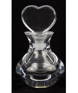 MINT Orrefors Heart Stopper Perfume Scent Bottle~Signed~From Sweden~Perf... - £69.97 GBP