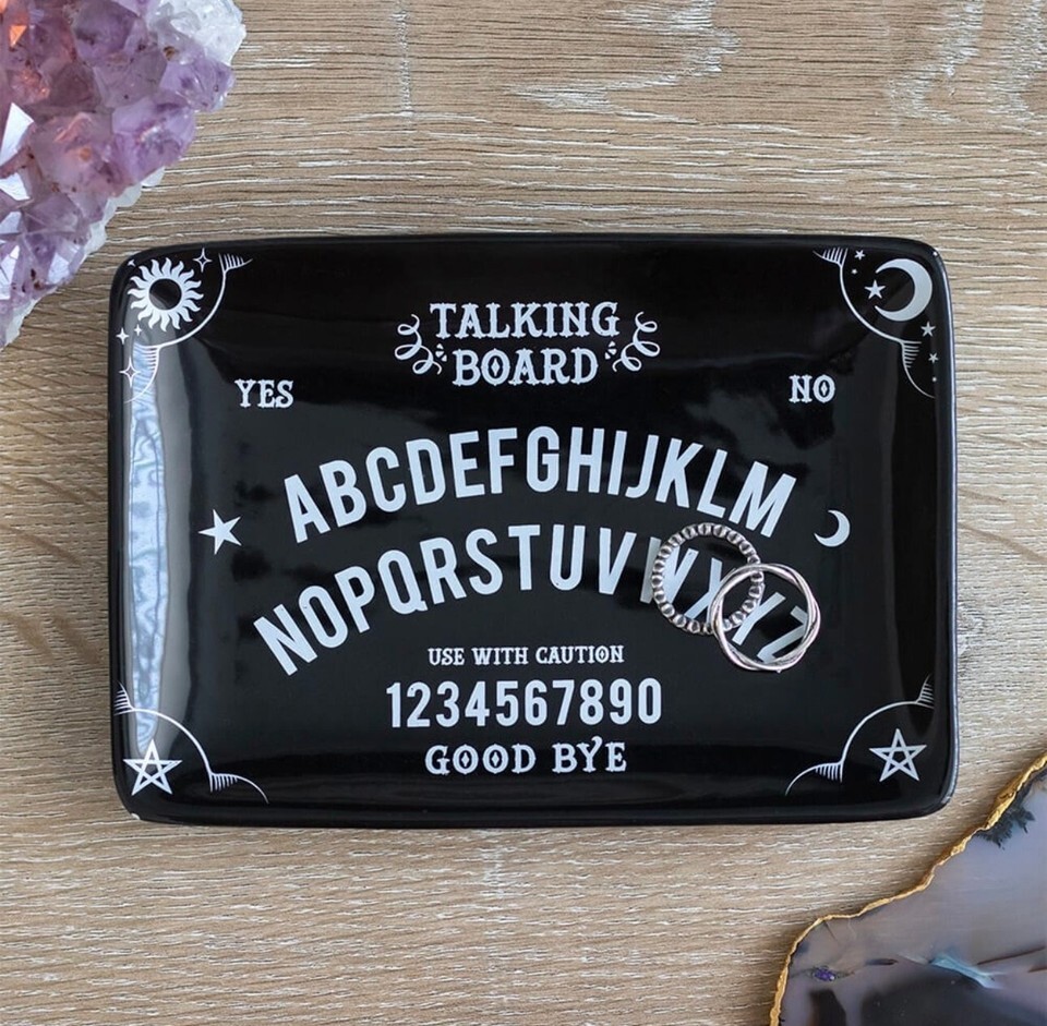 Black Talking Board Trinket Dish BACK IN STOCK Item image 2