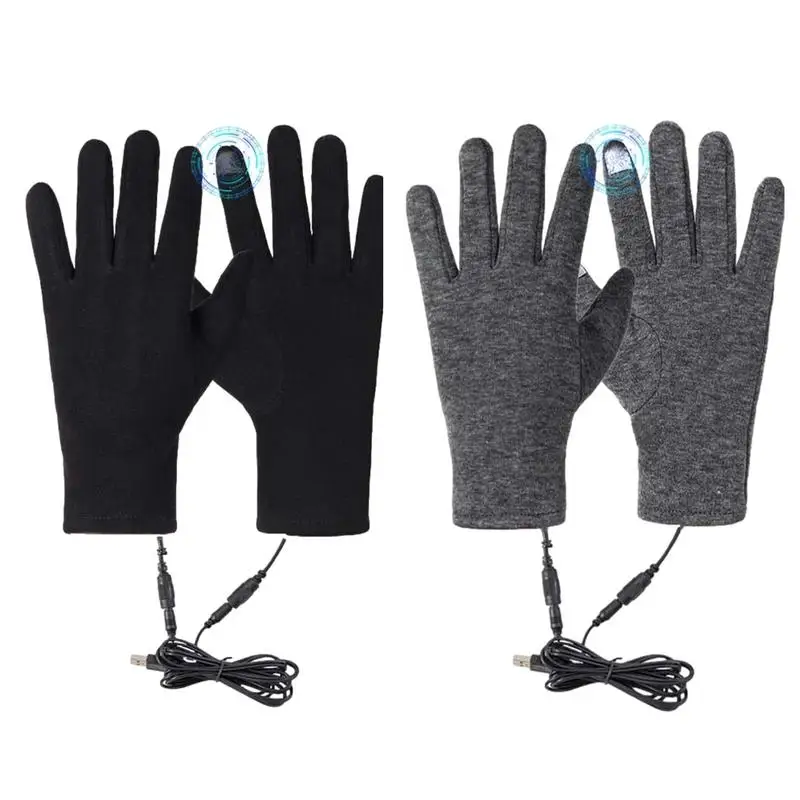 Motorcycles Electric Heated Gloves Polyester Touch screen Thermal Gloves... - $20.95+