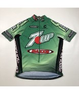 Cannondale 7UP Soda Men’s Cycling Bike Green Jersey Size Small Maxxis Ri... - $54.31 CAD