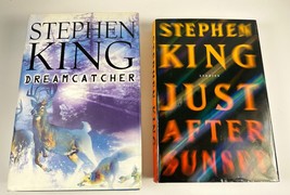 Dreamcatcher 2001 + Just After Sunset 2008 by Stephen King 1st Edition Scribner - £8.71 GBP