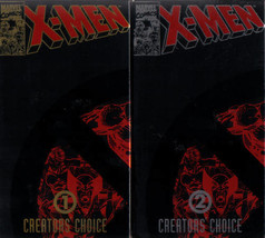 X-MEN Vol.1&amp;2: Creator&#39;s Choice - Stan Lee - MINT VHS  - £10.40 GBP