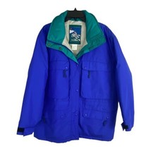 LL Bean Womens Jacket Adult Size XL Long Sleeve Pockets Nylon Hood Zip S... - $94.88
