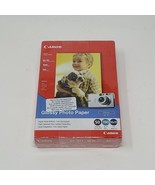 Canon 4&quot; x 6&quot; Glossy Photo Paper (2) 50 sheet packs (100) GP-401 - £15.63 GBP