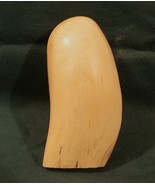 #5 Whale Tooth Replica Polyurethane for Display, Scrimshaw, Engraving - $17.77