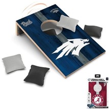 NCAA Nevada Wolf Pack 10&quot;x7&quot; Cornhole Board w/ Bluetooth Speaker w/ 4Bags &amp; USB - £21.69 GBP