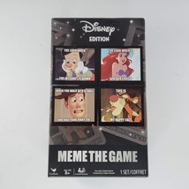 Meme The Game Disney Edition Family Fun Card Game - $9.99
