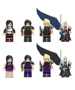 8Pcs Final Fantasy VII Minifigures Cloud Strife Zack Fair Sephiroth Mini... - $33.96 CAD