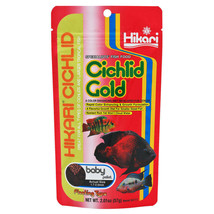 Hikari USA Cichlid Gold Baby Pellets Fish Food 1ea/2 oz, Baby - £3.94 GBP