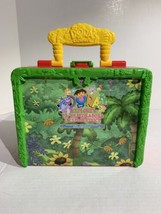 Dora the Explorer Carry box Plastic Lunch style Nick Jr  Tico, Diego, Bo... - $14.54