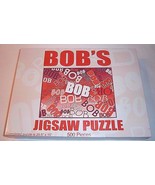 BOB Puzzle Personalized Name Jigsaw Robert NEW SEALED 500 Pieces Bob&#39;s G... - £19.64 GBP