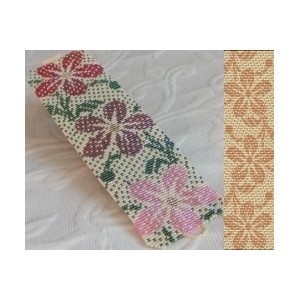 2 Loom Bead Patterns - Hawaiian Cuff Bracelets - 2 Variations For Price of 1