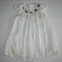 Gymboree Fairy Wishes Girl&#39;s Gem Snowflake Sateen Party Holiday Dress size 4 NWT - £23.58 GBP