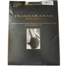 VTG Donna Karan Mini Body Toners Pantyhose Hosiery Tall Black 252  - £13.80 GBP