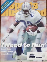 Emmitt Smith &amp; the Cowboys @ Sports Illustrated Issue Sept 1995 - £3.15 GBP