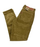 Levis Boyfriend Corduroy Pants Womens 29x30 Tan Mid Rise Relaxed Tapered... - $635.80 MXN
