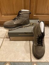 KEEN Utility Women San Jose 6” Alloy Toe Waterproof Work Boots Grey/Gum ... - $118.55