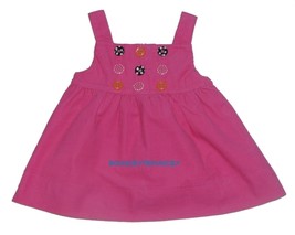 NWT Gymboree ALL ABOUT BUTTONS Pink Jumper 0 3 Months - $15.99