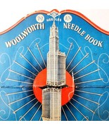 C1930s Woolworth Needle Book New York City Building Incomplete Sewing E85H - $68.07 CAD