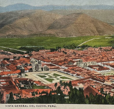 Vintage Vista General Del Cuzco Peru Postcard - £6.04 GBP