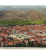 Vintage Vista General Del Cuzco Peru Postcard - $7.91