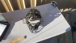 Rawlings Batting Helmet face mask  Black Medium 6 7/8 - 7 Vented Cool ba... - $15.65