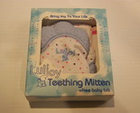 LuliJoy Teething Mitten Set of 2 – Baby Glove Teether Adjustable Strap &amp;... - £7.18 GBP