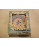 LuliJoy Teething Mitten Set of 2 – Baby Glove Teether Adjustable Strap &amp;... - £7.07 GBP