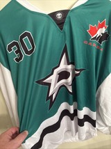 MENS Canada Stars Ball Hockey Goalie Jersey #30 Size XL - $50.89 CAD