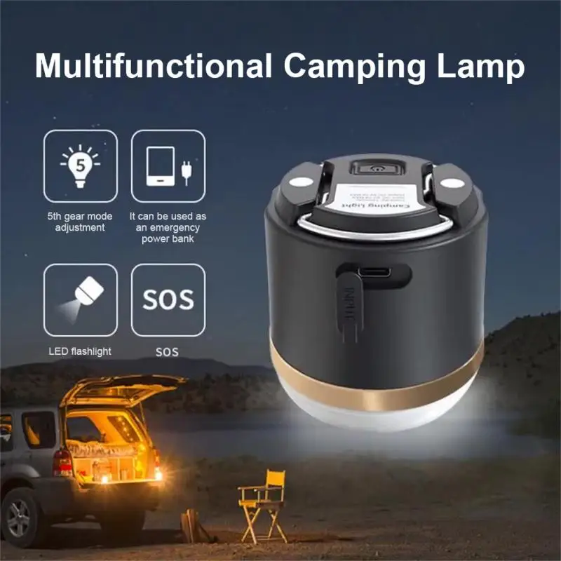 Adventure Light Ip65 Waterproof Household Lantern 7200mah Camping Lamp Camping - £37.61 GBP+