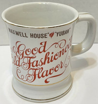 Vintage Maxwell House Yuban Coffee Mug Made In Japan Good Old Fashioned Flavor - £9.89 GBP