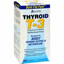 Absolute Nutrition Thyrox Thyroid Enhancer 180 Ct - £33.62 GBP