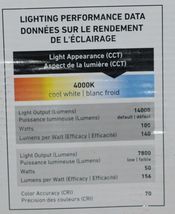 Lithonia Lighting 269PG3 LED Area Light Type 3 Distribution Switchable Lumens image 3