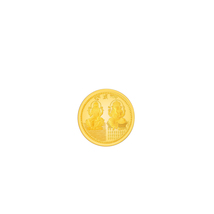 24k Gold Goddess Lakshmi and Lord Ganesha Coin - 1g | Wealth and Prosperity Coin - £104.71 GBP